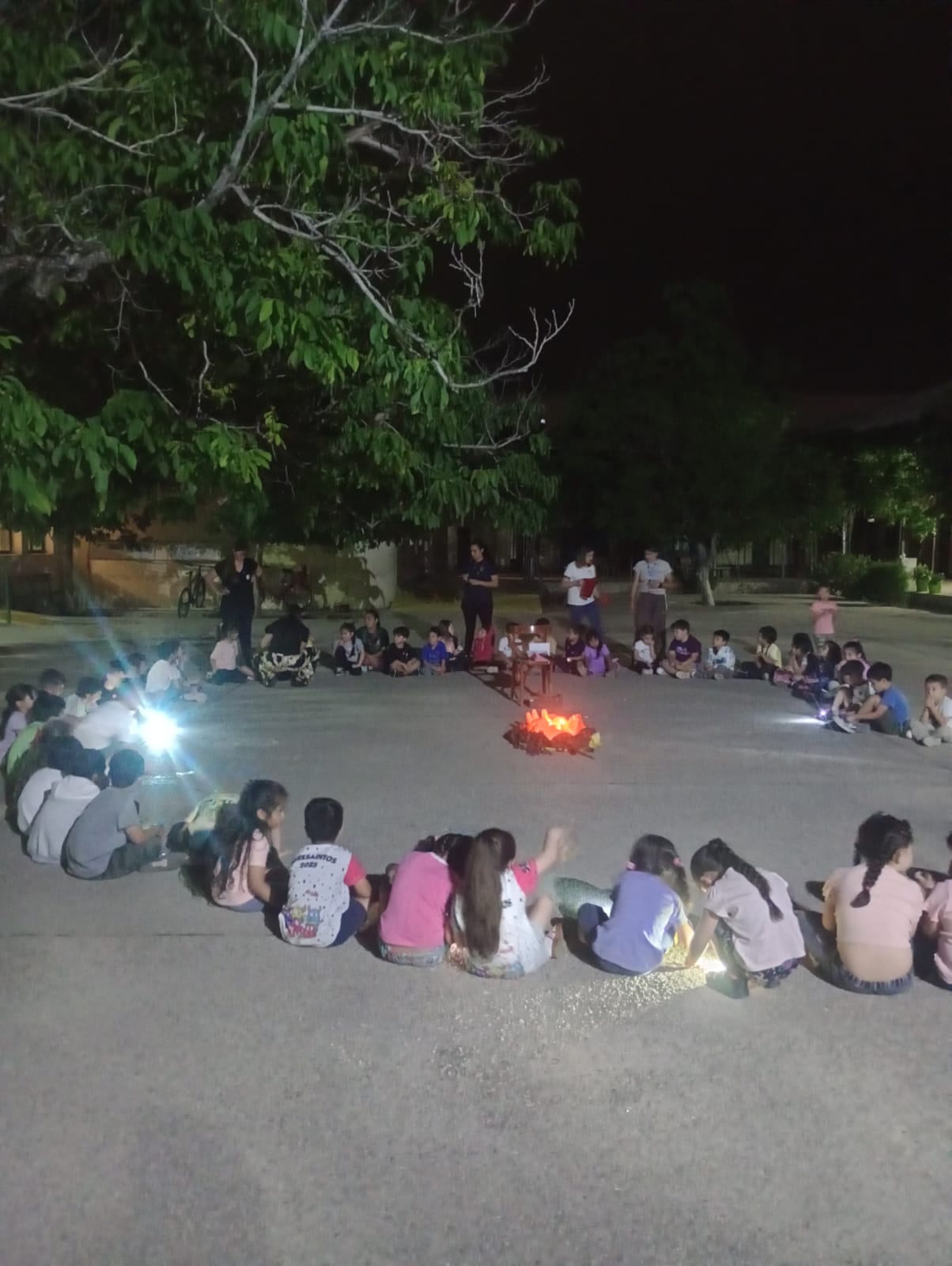 Acantonamiento del nivel inicial del Instituto Brizuela